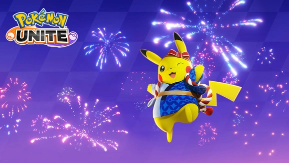 Pikachu w dynamicznej pozie, gotowy do ataku elektrycznego